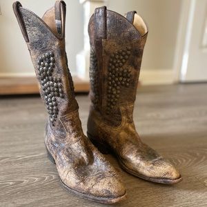 Frye cowgirl boots
